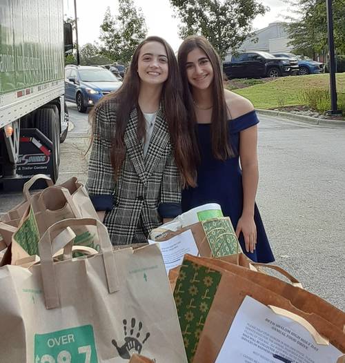 Social Action at Beth Shalom food drive